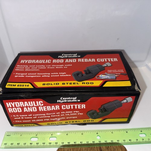 Hydraulic rod and - and, rebar