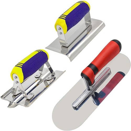 Concrete tools set - concrete, stainless