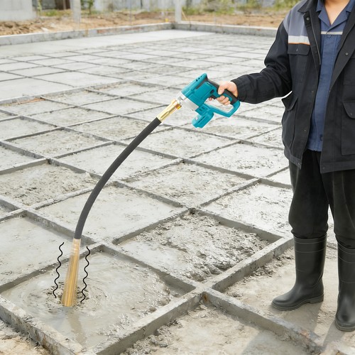 Concrete vibrator - concrete,